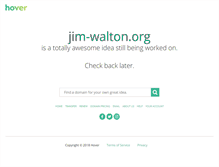 Tablet Screenshot of jim-walton.org